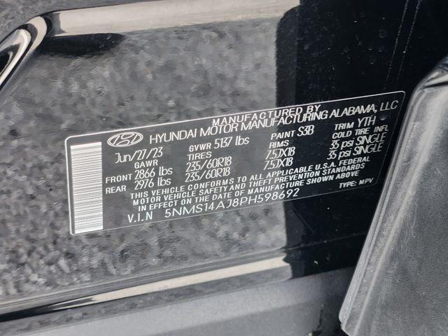 used 2023 Hyundai Santa Fe car, priced at $19,786