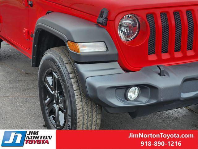 used 2022 Jeep Wrangler Unlimited car, priced at $29,837