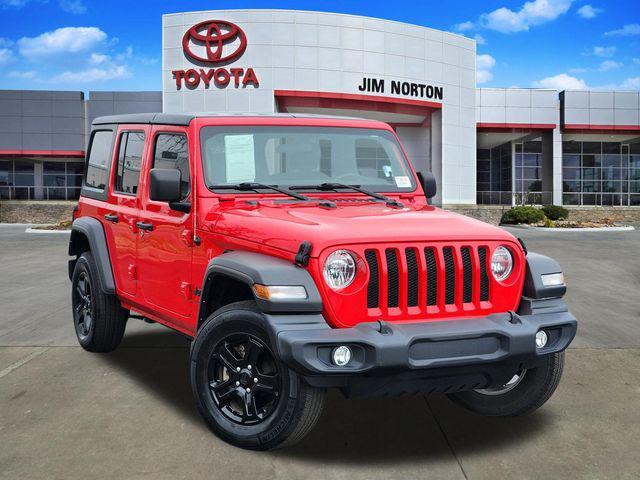 used 2022 Jeep Wrangler Unlimited car, priced at $31,177