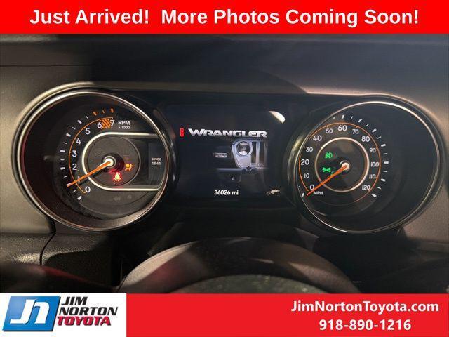 used 2022 Jeep Wrangler Unlimited car, priced at $31,177