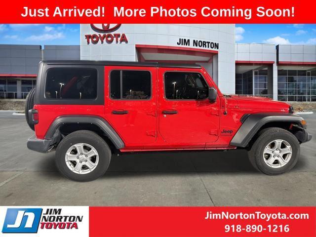 used 2022 Jeep Wrangler Unlimited car, priced at $31,177