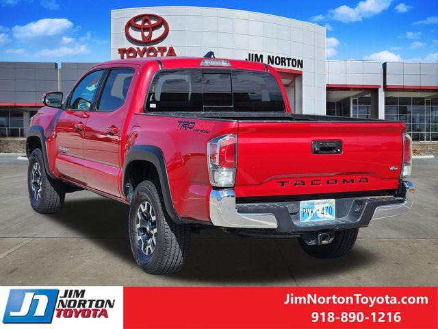used 2021 Toyota Tacoma car, priced at $33,017