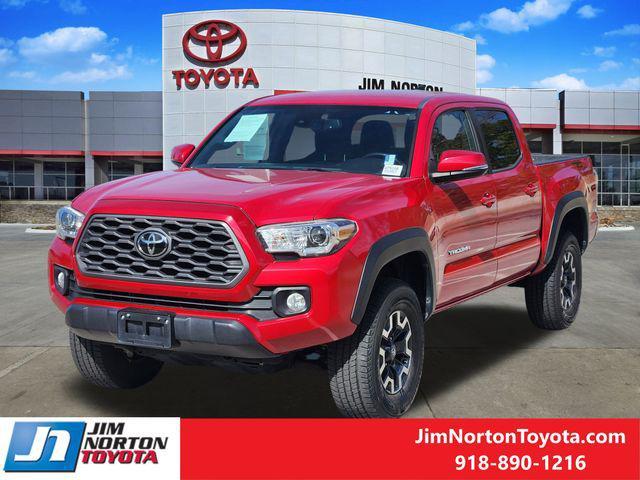used 2021 Toyota Tacoma car, priced at $33,017