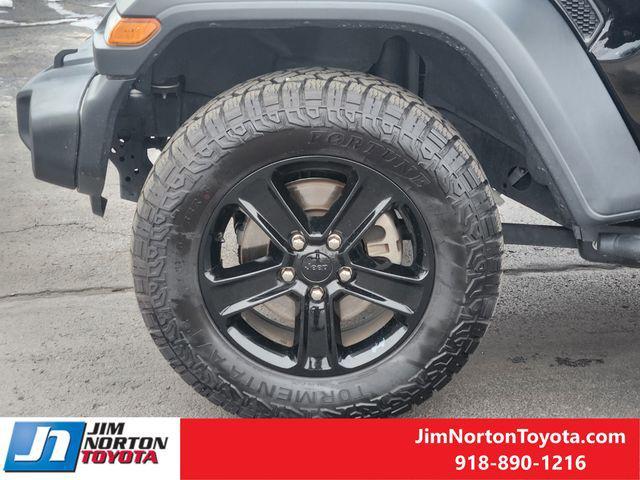 used 2020 Jeep Wrangler Unlimited car, priced at $24,496