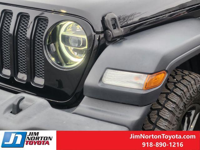 used 2020 Jeep Wrangler Unlimited car, priced at $24,496