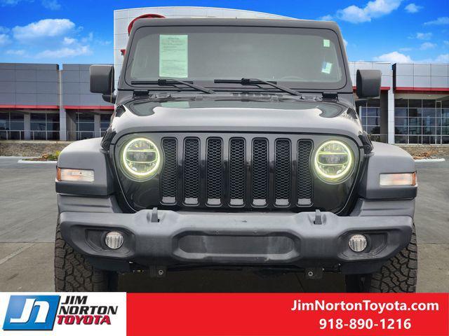 used 2020 Jeep Wrangler Unlimited car, priced at $24,496