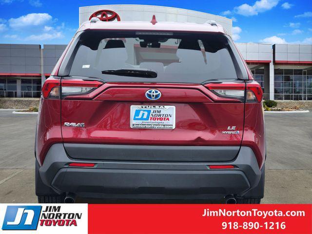 used 2021 Toyota RAV4 Hybrid car, priced at $24,017