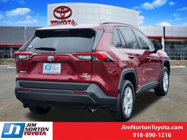 used 2021 Toyota RAV4 Hybrid car, priced at $24,017