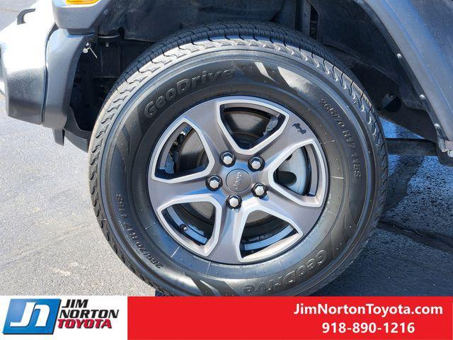 used 2019 Jeep Wrangler Unlimited car, priced at $25,097