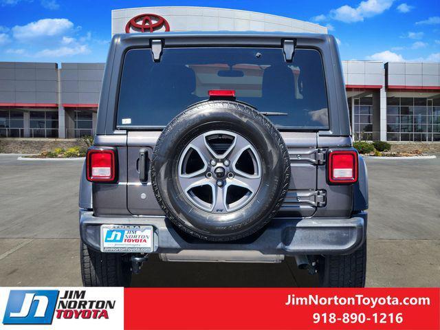 used 2019 Jeep Wrangler Unlimited car, priced at $25,097