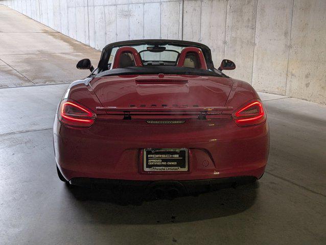 used 2015 Porsche Boxster car, priced at $67,101
