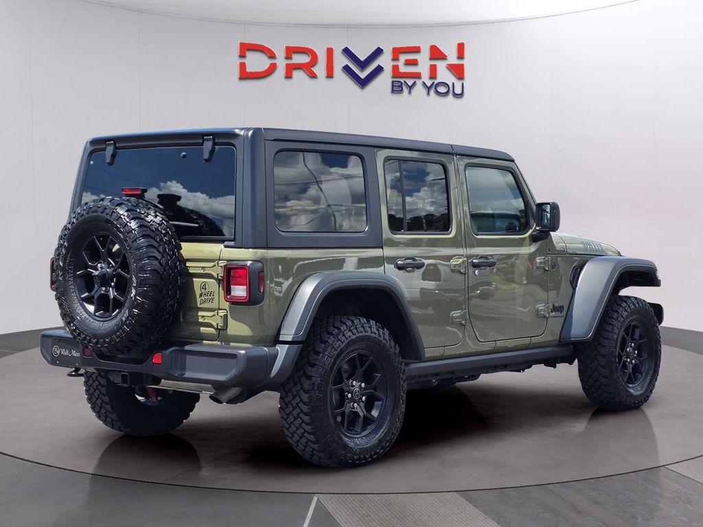 used 2025 Jeep Wrangler car, priced at $37,441