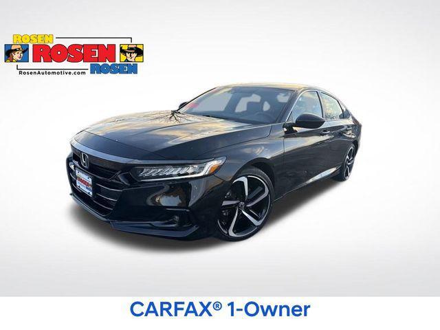 used 2022 Honda Accord car, priced at $26,318