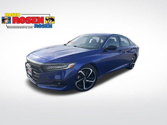 used 2021 Honda Accord car, priced at $22,364