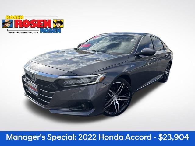 used 2022 Honda Accord Hybrid car, priced at $23,904