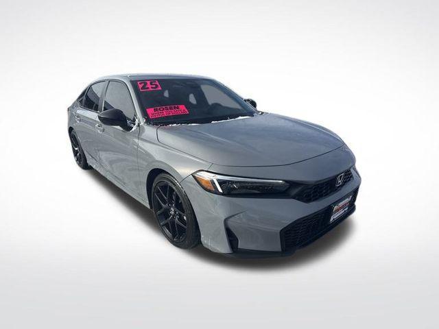 used 2025 Honda Civic car, priced at $24,475