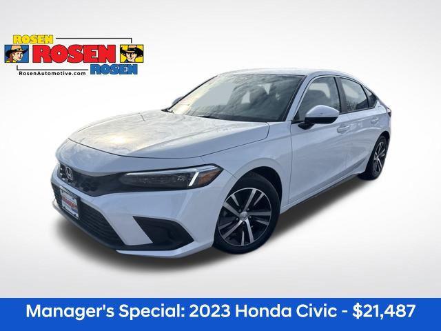 used 2023 Honda Civic car, priced at $21,487