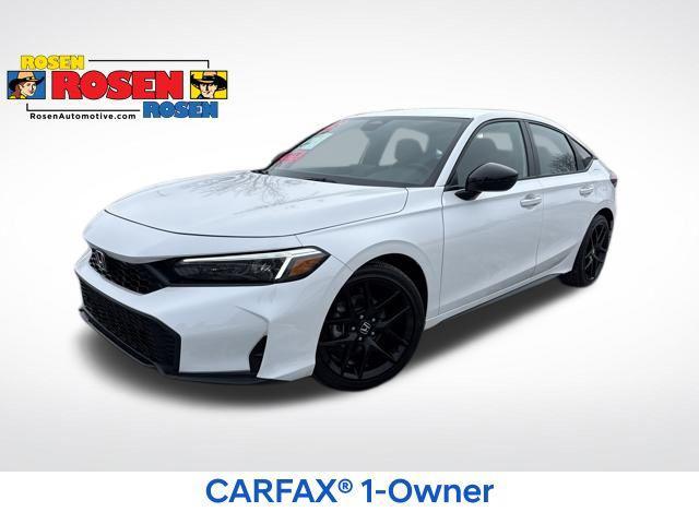 used 2025 Honda Civic car, priced at $25,599