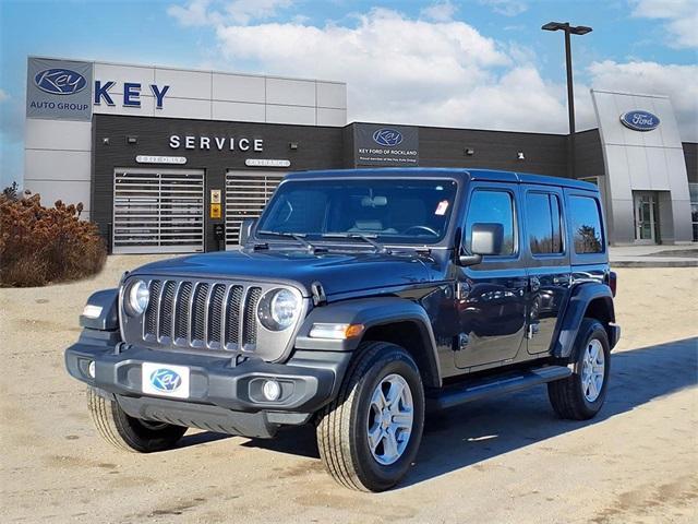 used 2022 Jeep Wrangler Unlimited car, priced at $25,999