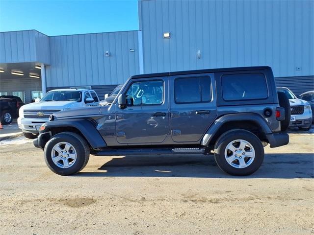 used 2022 Jeep Wrangler Unlimited car, priced at $25,999