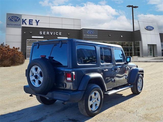 used 2022 Jeep Wrangler Unlimited car, priced at $25,999