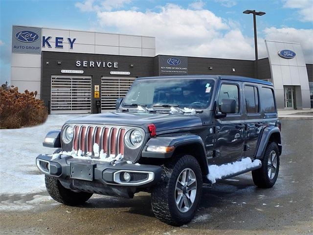 used 2021 Jeep Wrangler Unlimited car, priced at $25,815