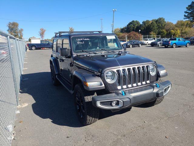 used 2022 Jeep Wrangler Unlimited 4xe car, priced at $25,400