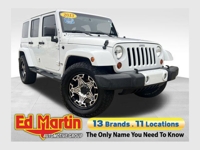 used 2013 Jeep Wrangler Unlimited car, priced at $14,444