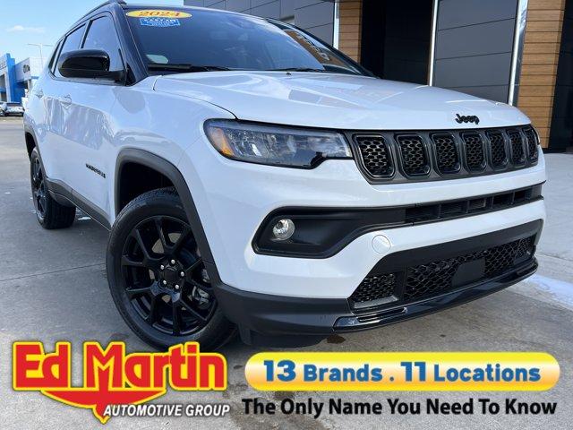 used 2024 Jeep Compass car, priced at $23,885
