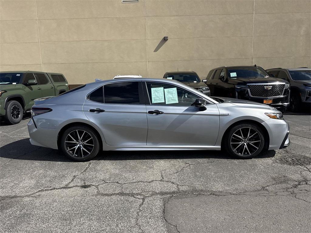 used 2021 Toyota Camry car, priced at $18,500