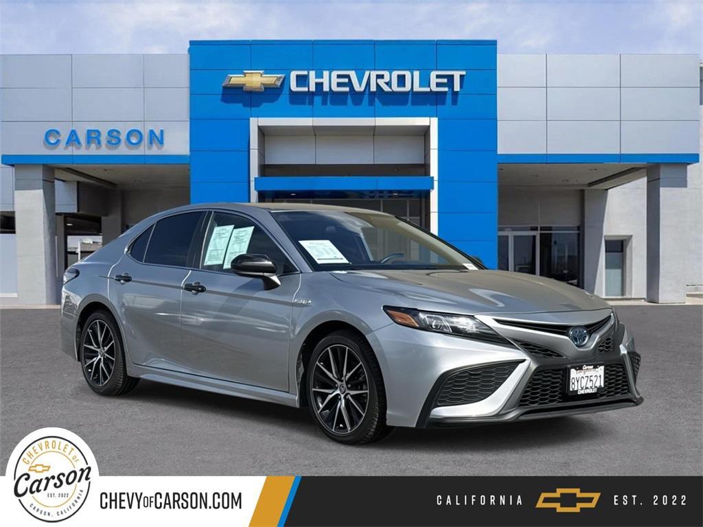 used 2021 Toyota Camry car, priced at $18,500