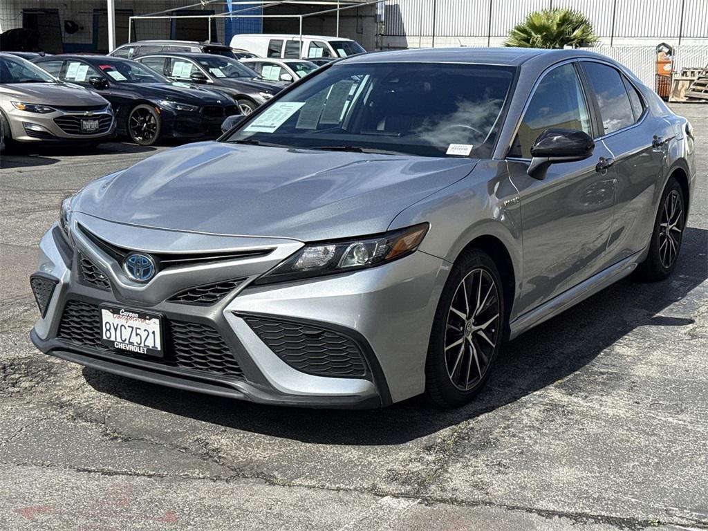 used 2021 Toyota Camry car, priced at $18,500