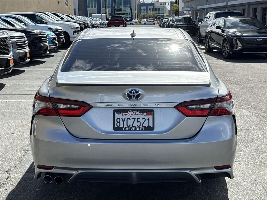 used 2021 Toyota Camry car, priced at $18,500