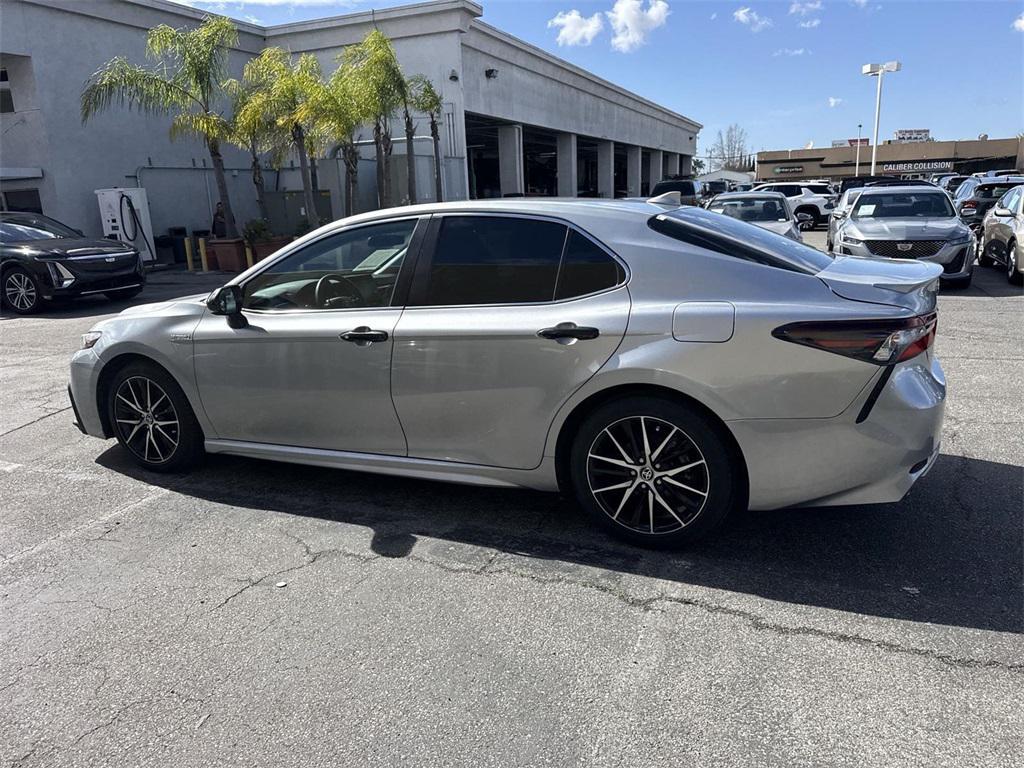 used 2021 Toyota Camry car, priced at $18,500