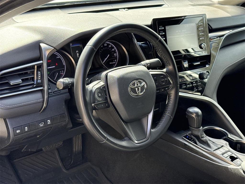 used 2021 Toyota Camry car, priced at $18,500