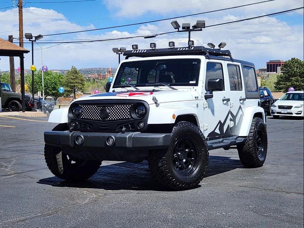 used 2018 Jeep Wrangler JK Unlimited car, priced at $18,995