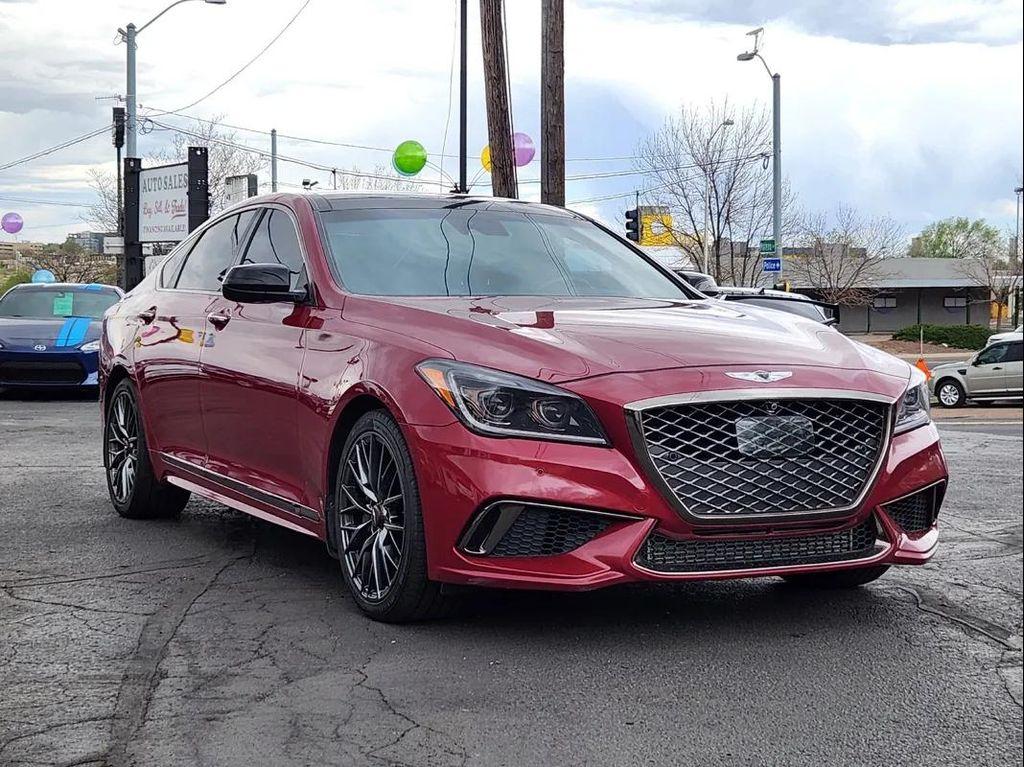 used 2018 Genesis G80 car, priced at $18,495