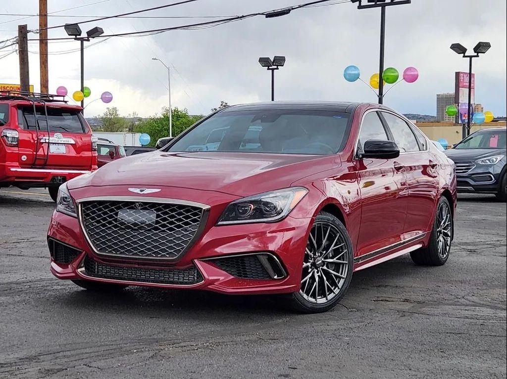 used 2018 Genesis G80 car, priced at $18,495