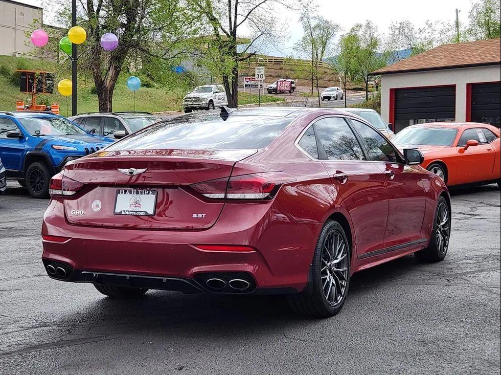used 2018 Genesis G80 car, priced at $18,495