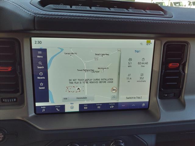 new 2024 Ford Bronco car, priced at $80,995