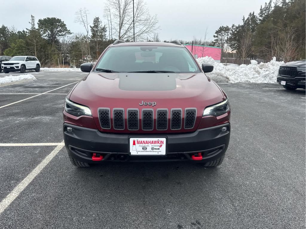 used 2021 Jeep Cherokee car, priced at $21,872
