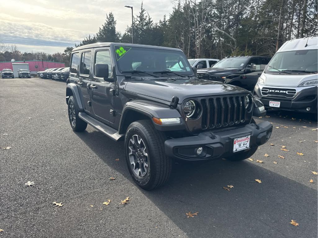 used 2022 Jeep Wrangler Unlimited car, priced at $32,972