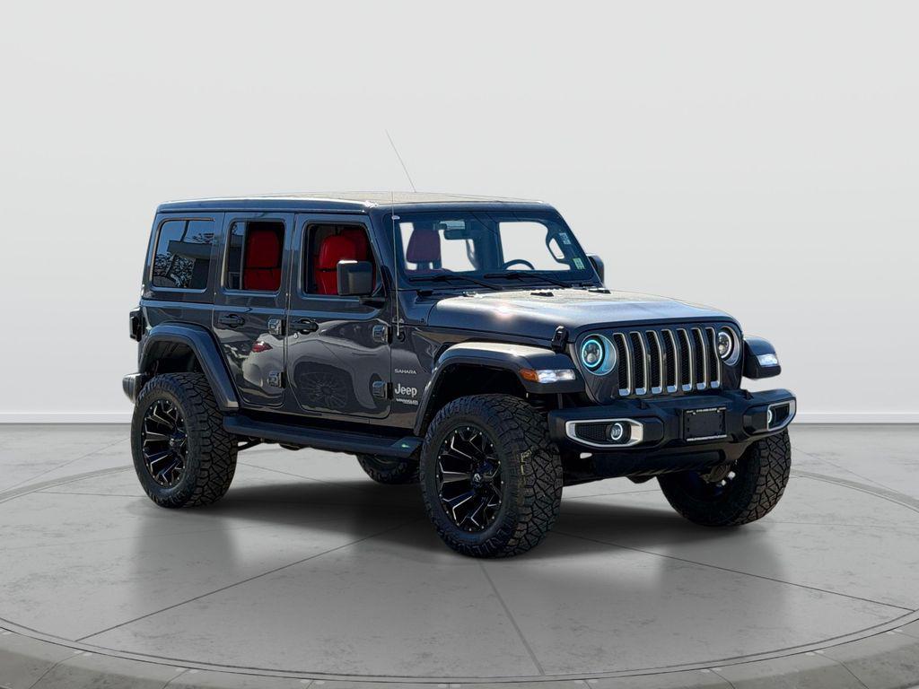 used 2022 Jeep Wrangler Unlimited car, priced at $30,387