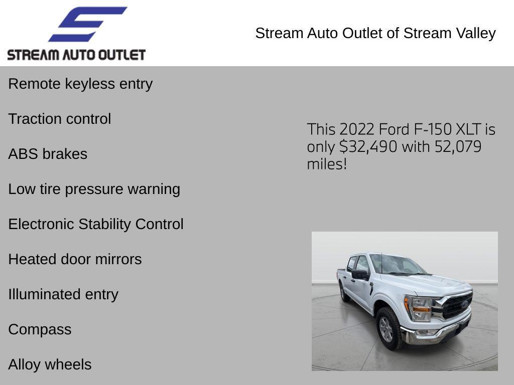 used 2022 Ford F-150 car, priced at $36,485
