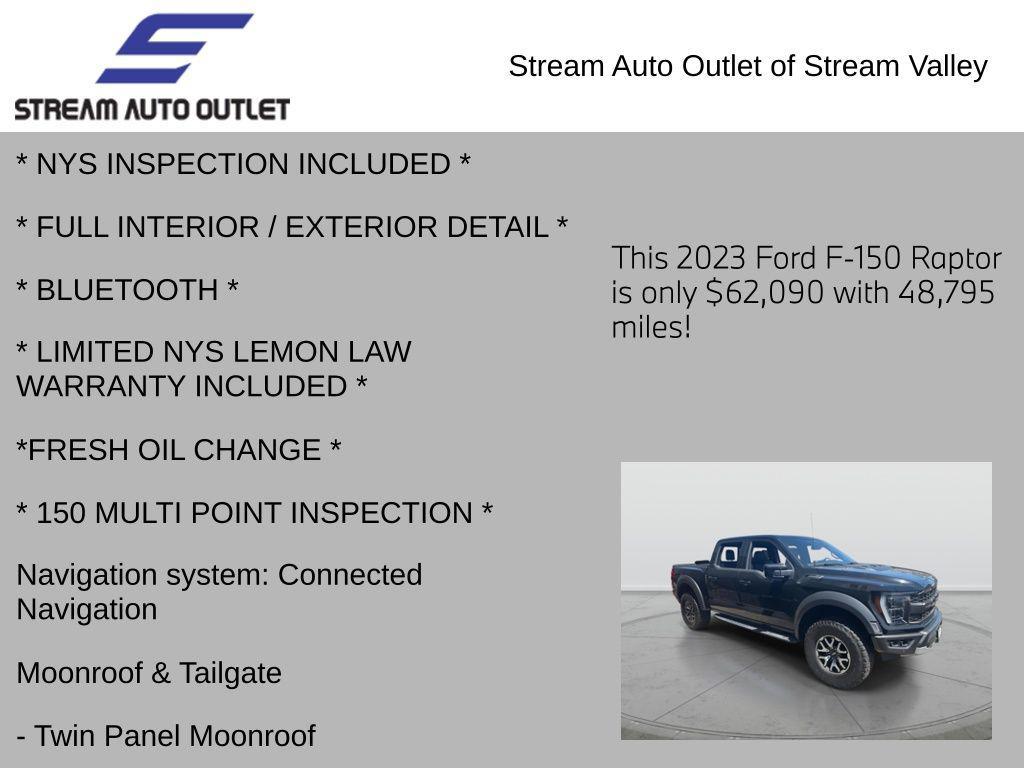 used 2023 Ford F-150 car, priced at $66,085