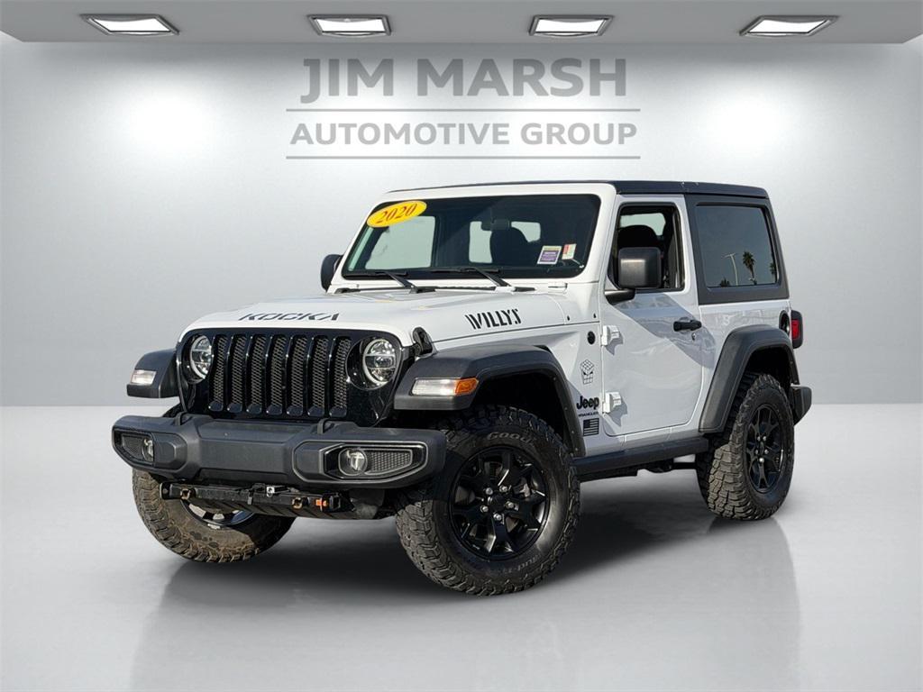 used 2020 Jeep Wrangler car, priced at $27,998