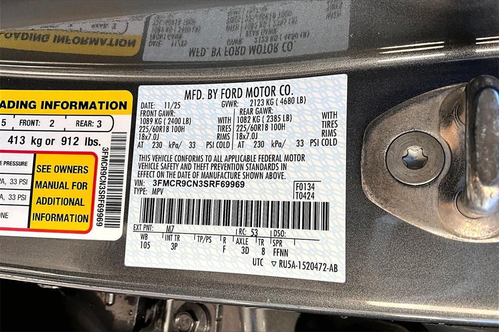 new 2025 Ford Bronco Sport car, priced at $38,873