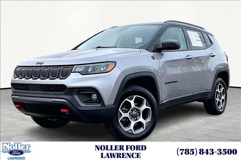 used 2022 Jeep Compass car, priced at $21,856