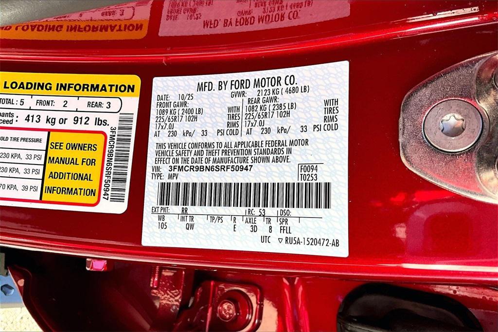 new 2025 Ford Bronco Sport car, priced at $39,656