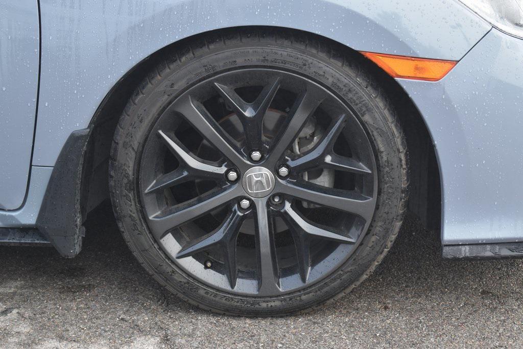 2021 Polished Metal Metallic Honda Civic